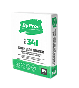 ByProc KLF-341 Клей цементный усиленный для керамогранита